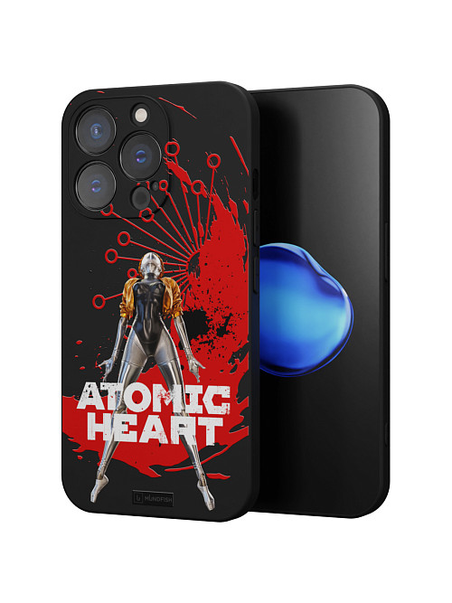 Силиконовый чехол для Apple iPhone 13 Pro "Atomic Heart: Правая близняшка"