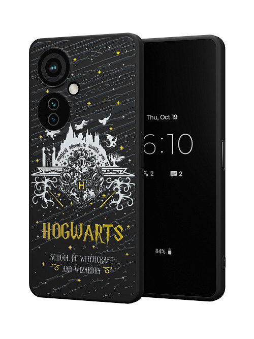 Силиконовый чехол для OnePlus Nord CE 3 Lite (5G) "NOVEL: Хогвартс"