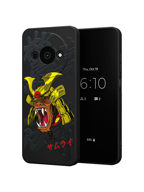 Силиконовый чехол для Xiaomi Redmi A3 "Samurai Kong"