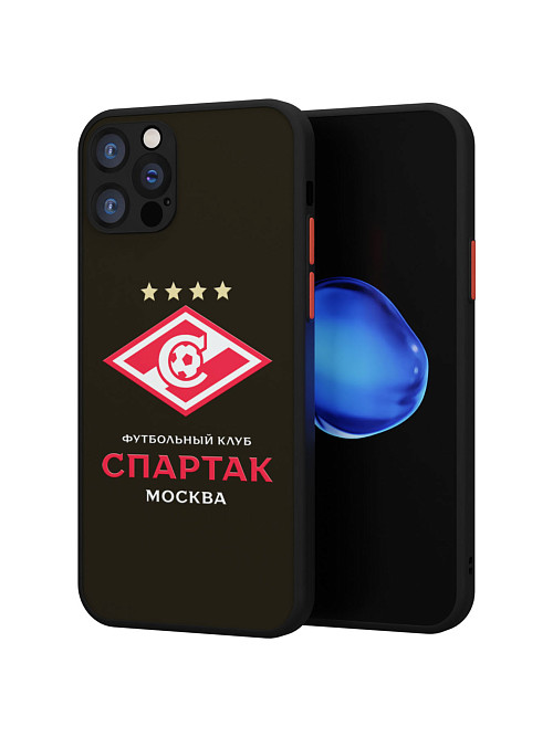 Противоударный чехол для Apple iPhone 12 Pro "Спартак - чемпион"