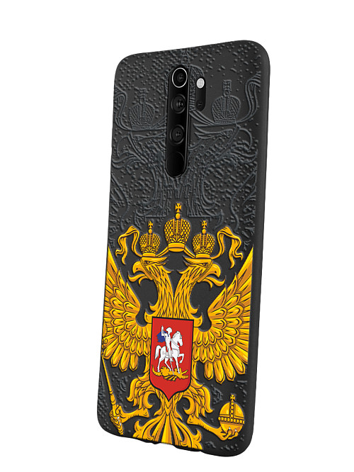 Силиконовый чехол для Xiaomi Redmi Note 8 Pro "Герб России"