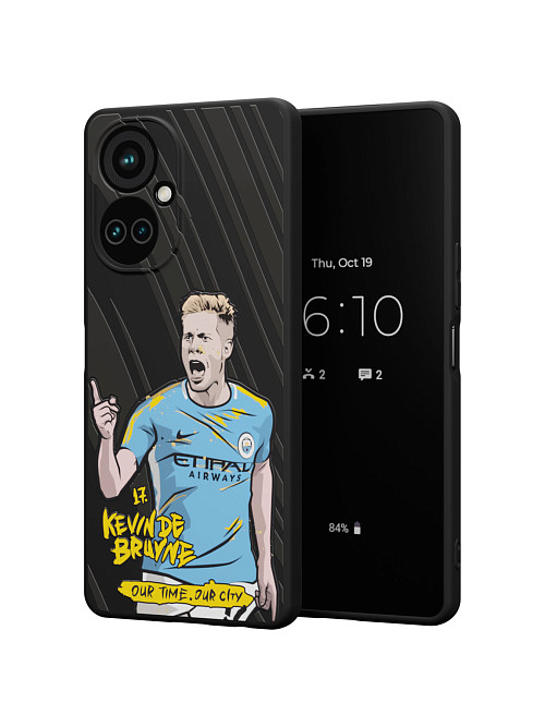 Силиконовый чехол для Tecno Camon 19 Pro (4G) "NOVEL: Kevin de Bruyne"