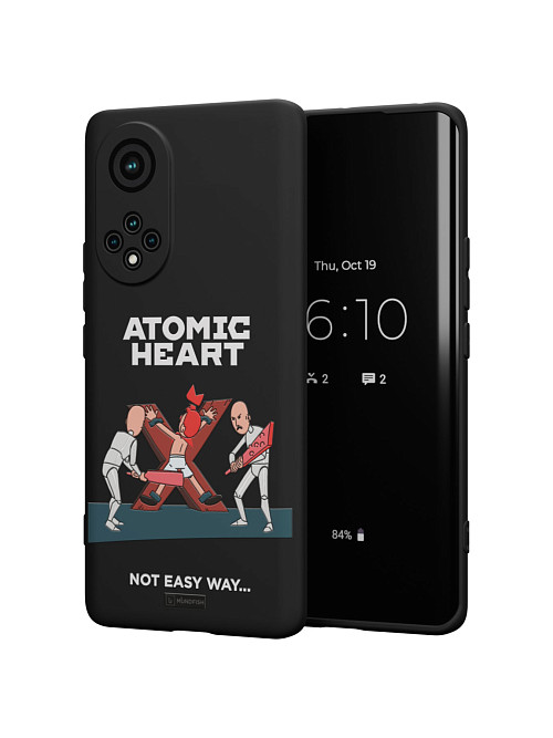 Силиконовый чехол для Huawei Nova 9 "Atomic Heart: Not Easy Way"