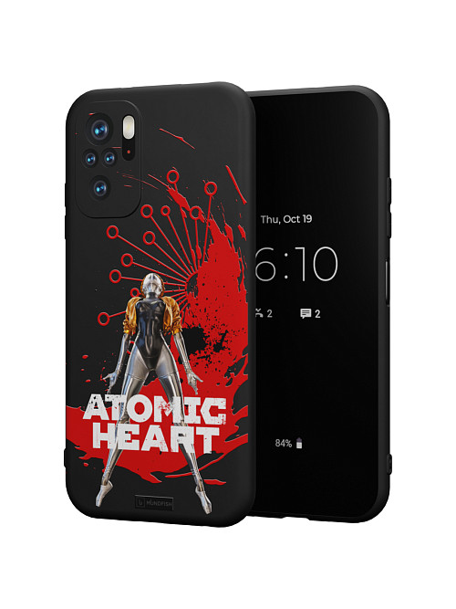 Силиконовый чехол для Xiaomi Redmi Note 10 "Atomic Heart: Правая близняшка"