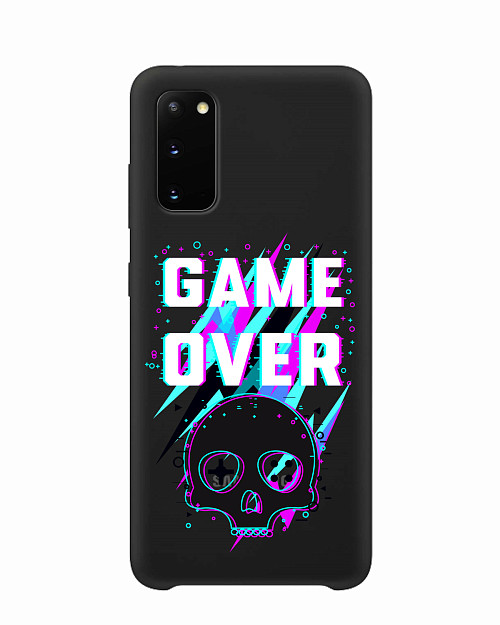 Силиконовый чехол для Samsung Galaxy S20 Game over