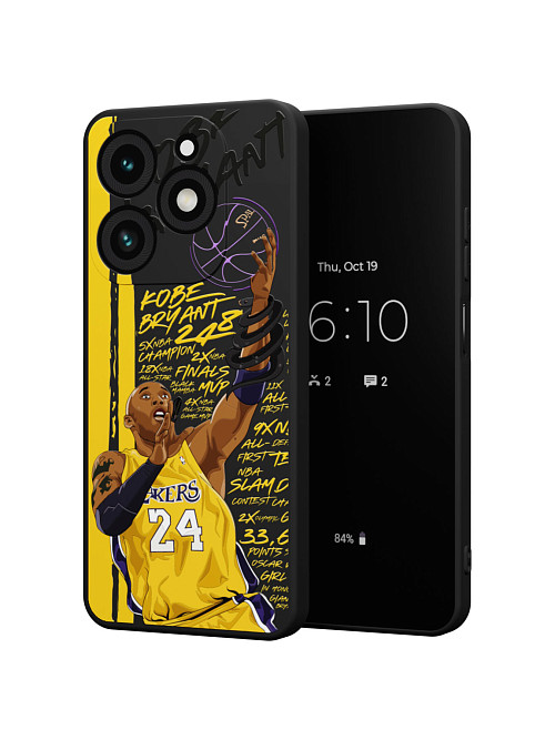 Силиконовый чехол для Tecno Spark Go 2024 "NOVEL: Kobe Bryant"