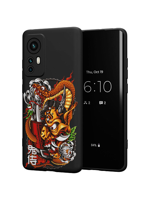 Силиконовый чехол для Xiaomi 12X "Змея"