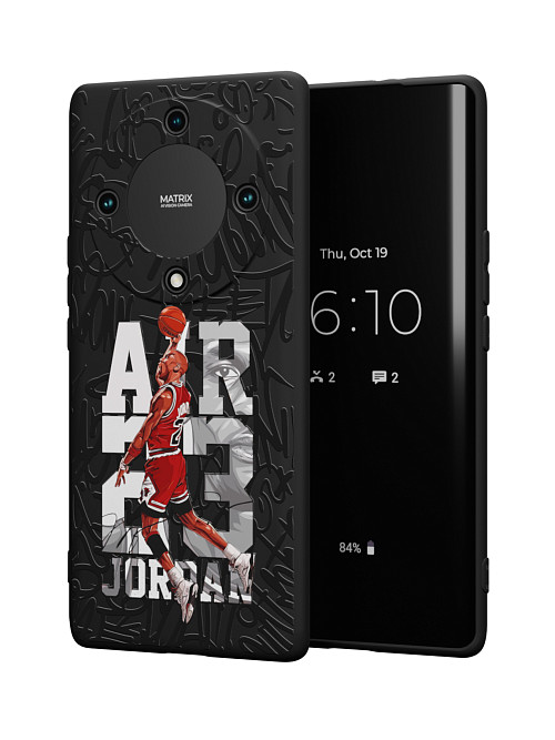 Силиконовый чехол для Honor Magic 5 Lite (5G) "NOVEL: Jordan 23"