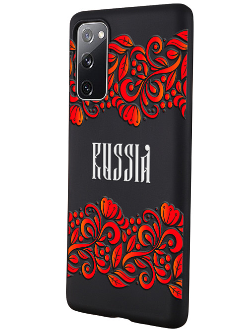 Силиконовый чехол для Samsung Galaxy S20 Fan Edition Русский стиль