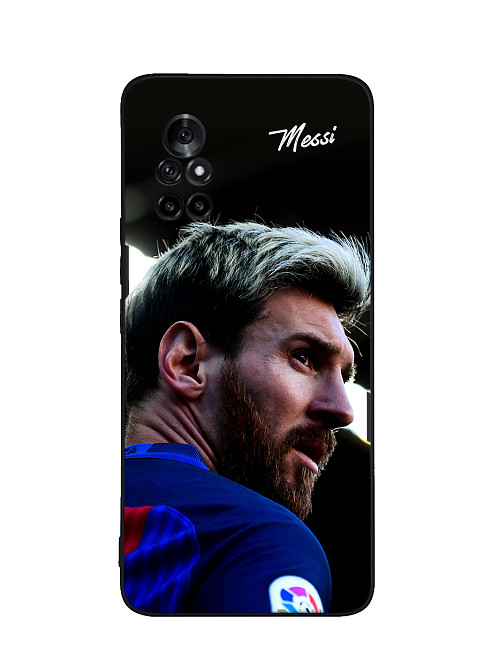 Силиконовый чехол для Huawei Nova 8 Lionel Messi