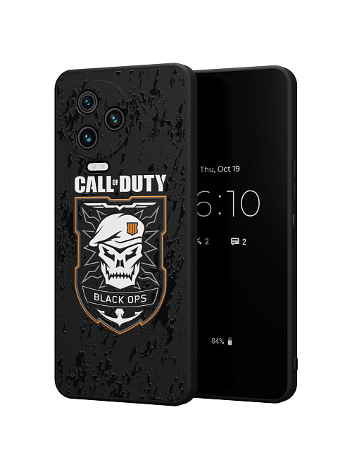 Силиконовый чехол для Infinix Note 12 Pro (4G) "NOVEL: Call of Duty"