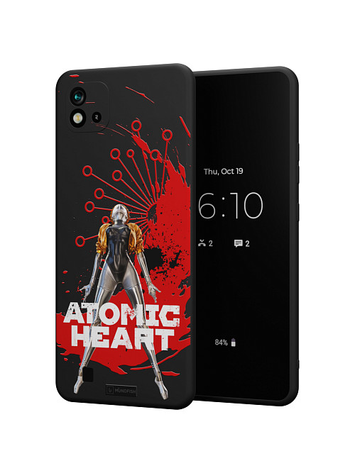 Силиконовый чехол для Realme C20 (2021) "Atomic Heart: Правая близняшка"