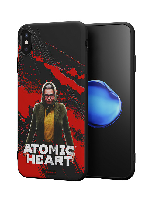 Силиконовый чехол для Apple iPhone Xs Max "Atomic Heart: Баба Зина"
