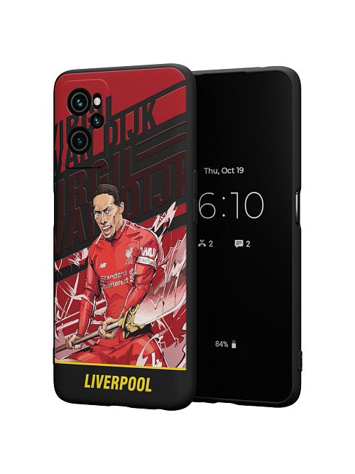 Силиконовый чехол для realme 9i "NOVEL: Liverpool"