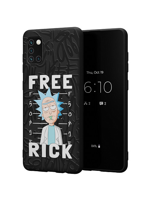 Силиконовый чехол для Samsung Galaxy A31 "NOVEL: Free Rick"