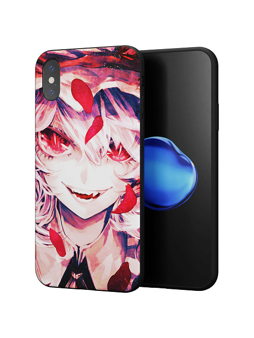 Силиконовый чехол для Apple iPhone Xs "Touhou Project - Remilia Scarlet"