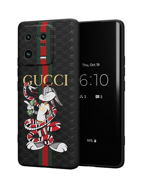 Силиконовый чехол для Xiaomi 13 Pro "NOVEL: Багз Банни Gucci"