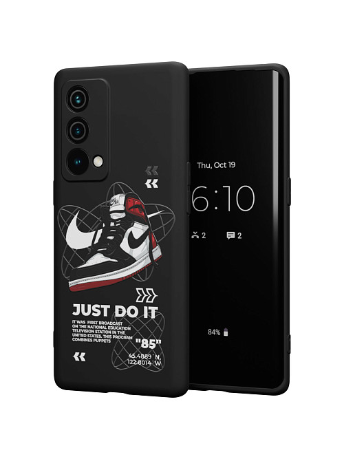 Силиконовый чехол для Realme GT Master Edition "NOVEL: Just Do It"