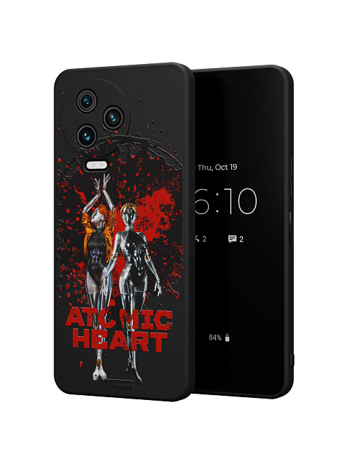 Силиконовый чехол для Infinix Note 12 (2023) G99 "Atomic Heart: Близняшки"