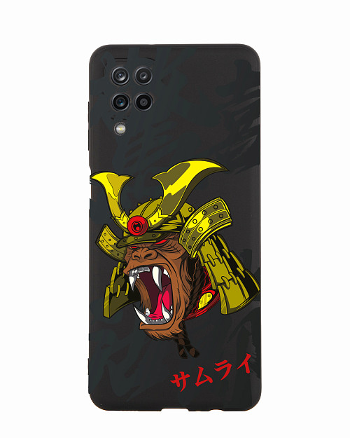 Силиконовый чехол для Samsung Galaxy A12 (4G) "Samurai Kong"