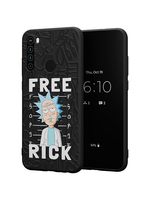 Силиконовый чехол для Xiaomi Redmi Note 8T "NOVEL: Free Rick"