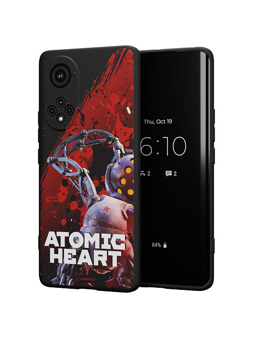 Силиконовый чехол для Honor 50 "Atomic Heart: Беляш (МА-9)"