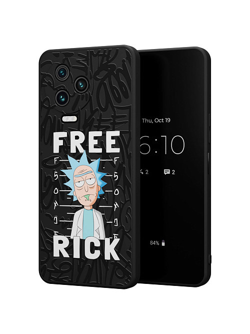 Силиконовый чехол для Infinix Note 12 Pro (4G) "NOVEL: Free Rick"