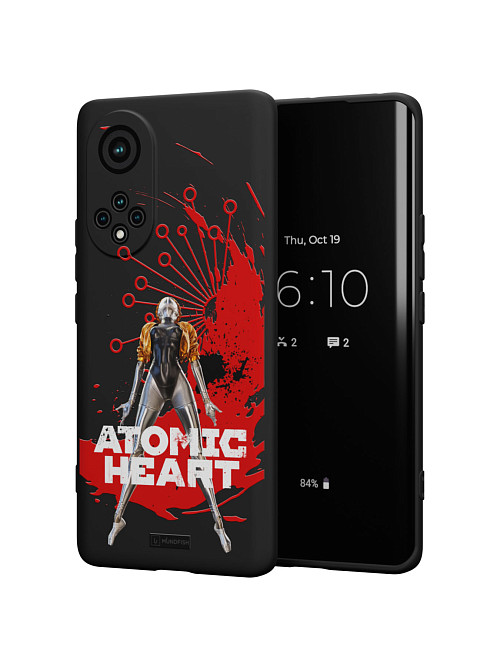 Силиконовый чехол для Huawei Nova 9 "Atomic Heart: Правая близняшка"