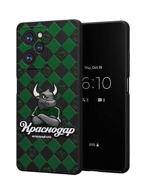 Силиконовый чехол для Poco X5 Pro (5G) "Краснодар: Маскот клуба"