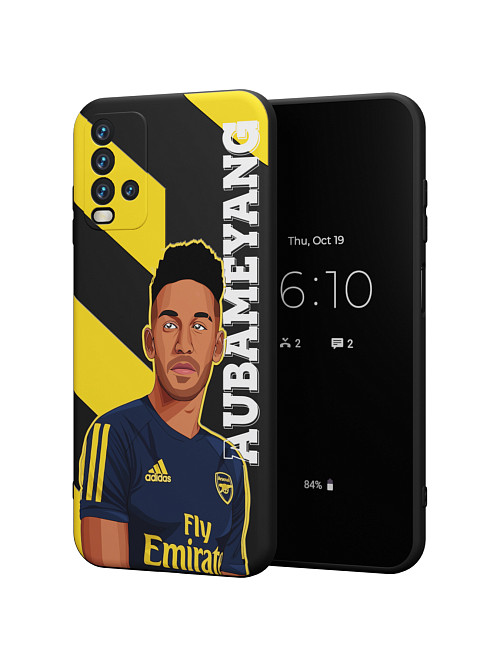 Силиконовый чехол для Xiaomi Redmi 9T "NOVEL: Boateng"