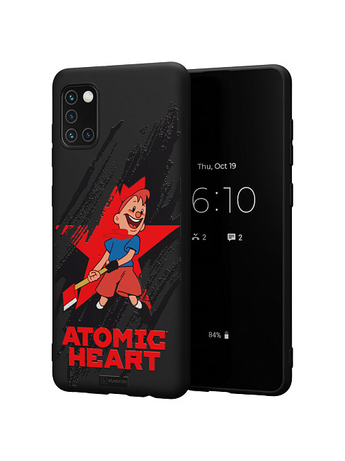 Силиконовый чехол для Samsung Galaxy A31 "Atomic Heart: Пионер"