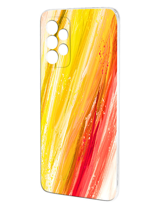 Силиконовый чехол для Samsung A53 Масляные краски