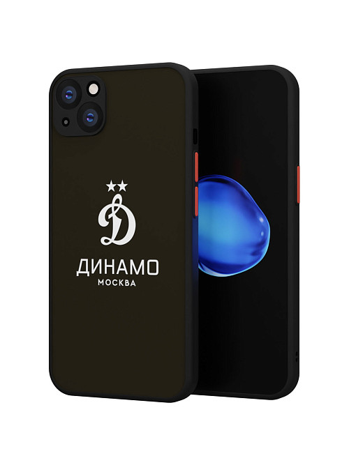 Противоударный чехол для Apple iPhone 15 Plus "Динамо: Динамо Москва"