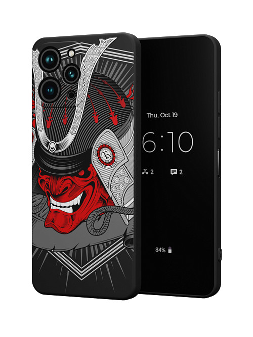 Силиконовый чехол для Xiaomi Redmi 12 "Cамурай"