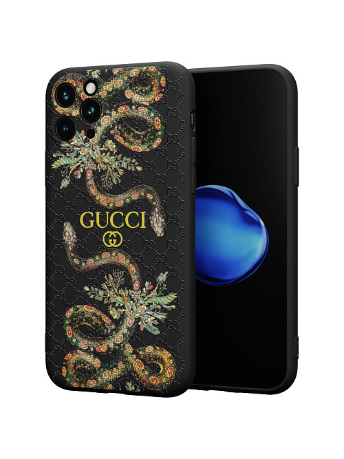 Силиконовый чехол для Apple iPhone 11 Pro "NOVEL: Gucci"