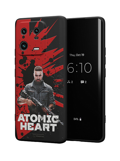 Силиконовый чехол для Xiaomi 13 Pro "Atomic Heart: Майор Нечаев"