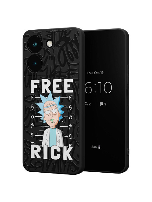 Силиконовый чехол для Vivo Y36 (4G) "NOVEL: Free Rick"