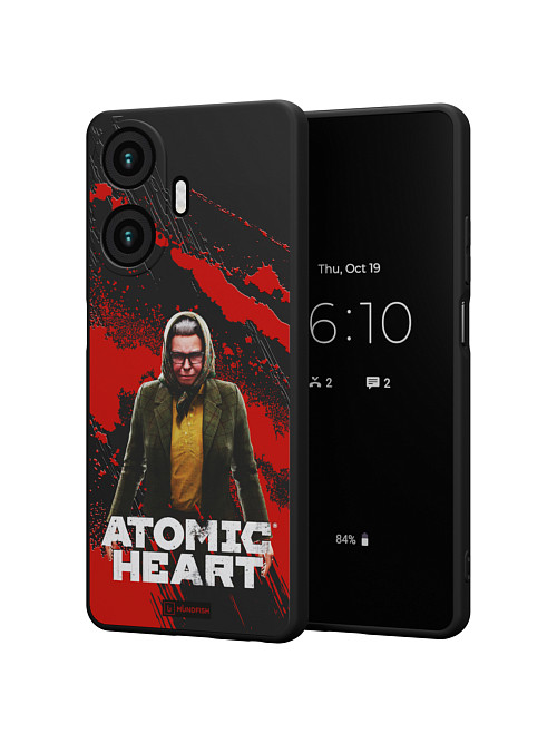 Силиконовый чехол для Realme C55 "Atomic Heart: Баба Зина"