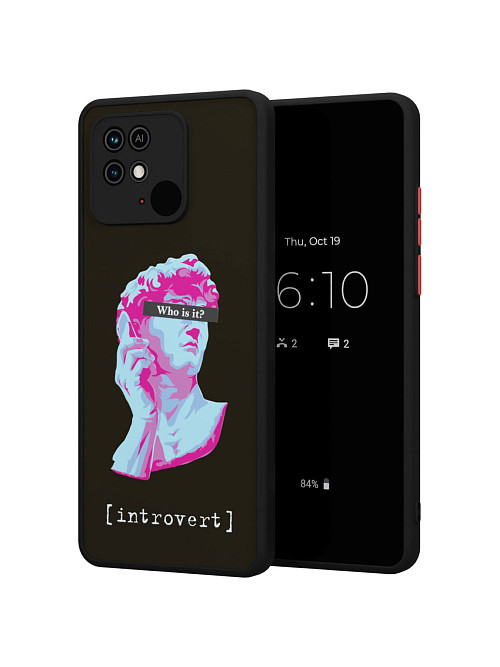 Противоударный чехол для Xiaomi Redmi 10C "NOVEL: Интроверт"