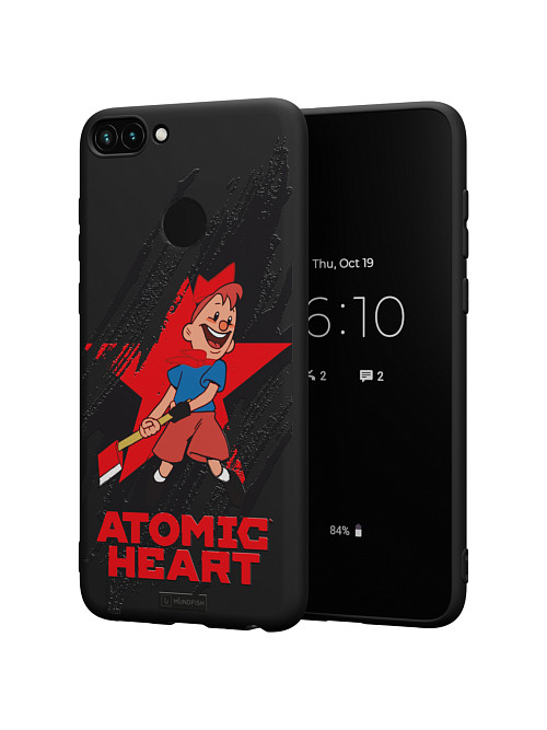 Силиконовый чехол для Huawei P Smart (2018) "Atomic Heart: Пионер"