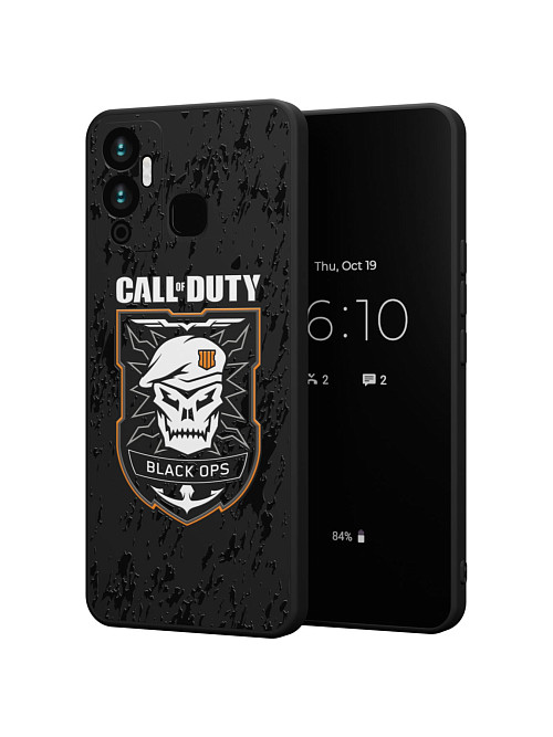 Силиконовый чехол для Infinix Hot 12 Play "NOVEL: Call of Duty"