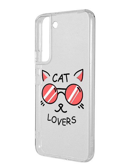 Силиконовый чехол для Samsung Galaxy S22 (5G) Cat lovers