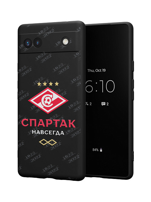 Силиконовый чехол для Google Pixel 6a "Спартак - навсегда"