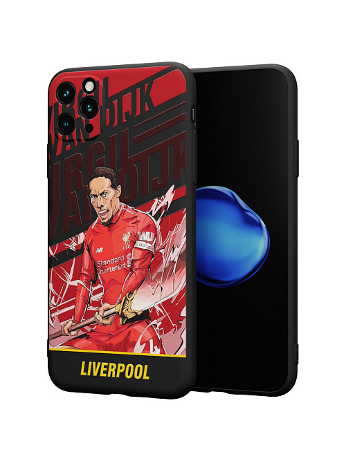 Силиконовый чехол для Apple iPhone 11 Pro Max "NOVEL: Liverpool"