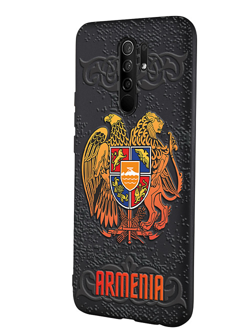 Силиконовый чехол для Xiaomi Redmi 9 "Герб Армении"