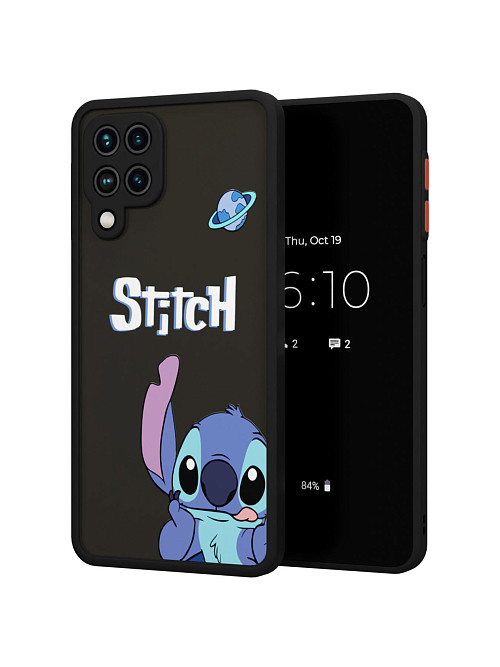 Противоударный чехол для Samsung Galaxy A12 (4G) "NOVEL: Stitch planet"