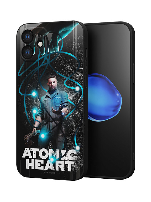 Силиконовый чехол для Apple iPhone 12 "Atomic Heart: ХРАЗ"