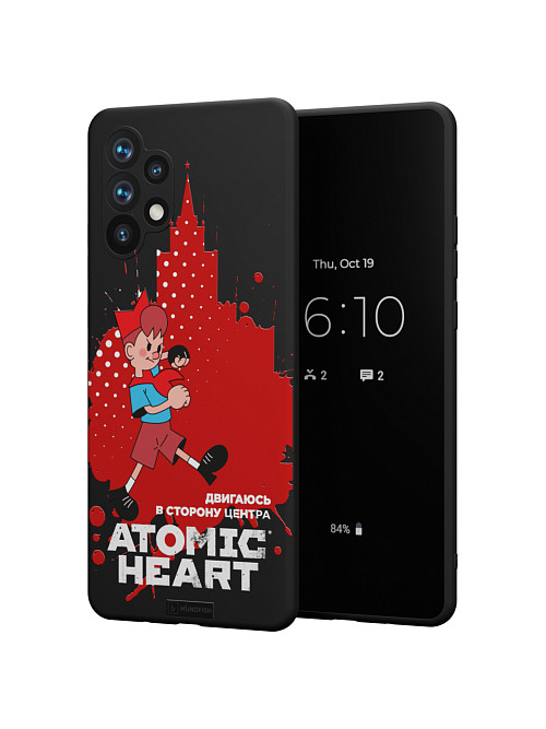 Силиконовый чехол для Samsung Galaxy A32 (4G) "Atomic Heart: В сторону центра"