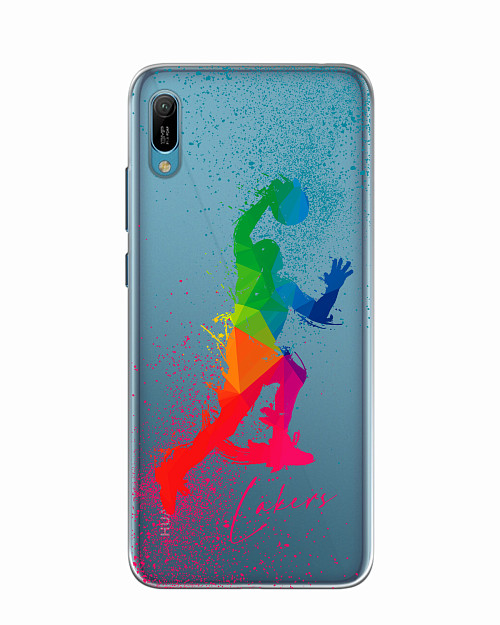 Силиконовый чехол для Huawei Y6 (2019) Lakers