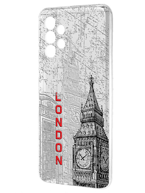 Силиконовый чехол для Samsung Galaxy A32 (4G) "Лондон"